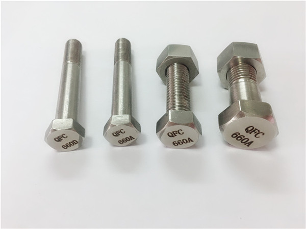 inconel 718 2.4668 uns n07718 altıgen somun ve cıvata