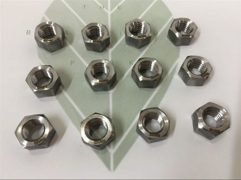 Dubleks 2205 a182 f51 uns s31803 en1.4462 altıgen cıvata din933 raptiye