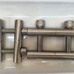 ansi 316ti / en 1.4571, 317l / en 1.4438 paslanmaz çelik parçalar-bağlantı kolu serisi